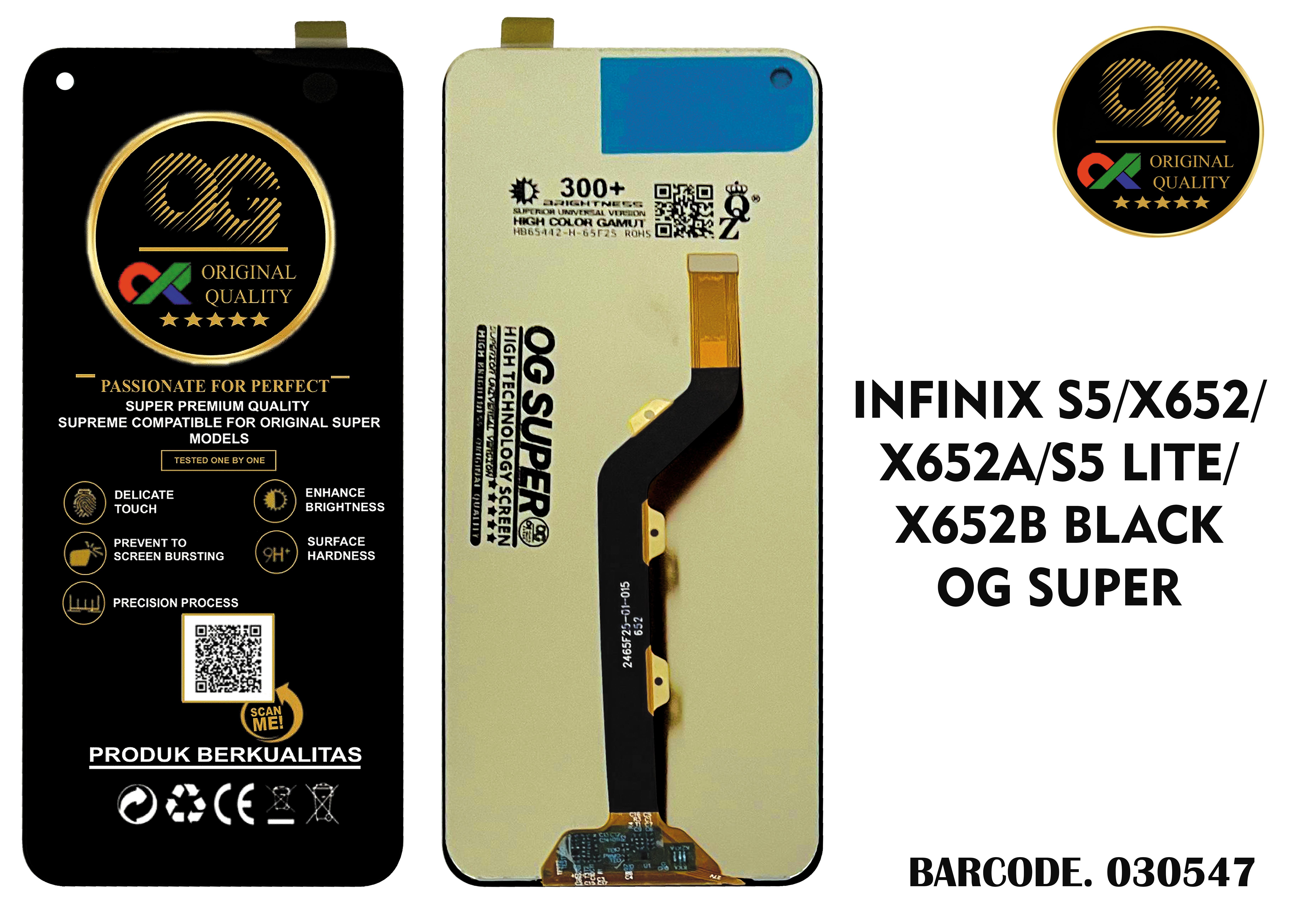 LCD Infinix S5 / S5 Lite X652 OG Super