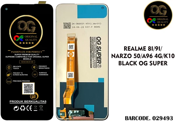LCD Oppo A96 4G / Realme 8I / Realme 9I / K10X / Narzo 50 OG Super