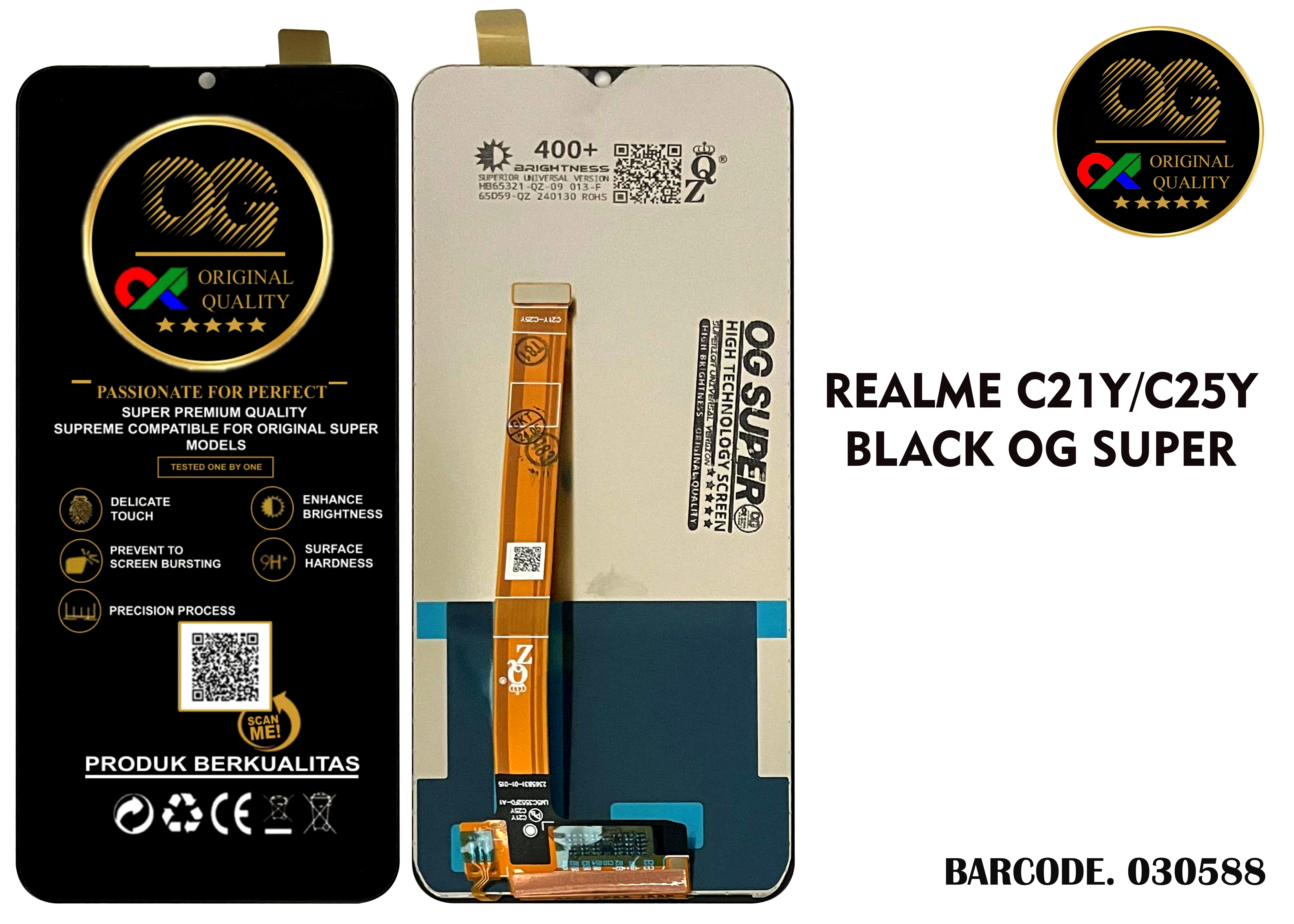 LCD Realme C21Y C25Y OG Super