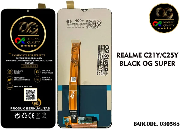 LCD Realme C21Y C25Y OG Super