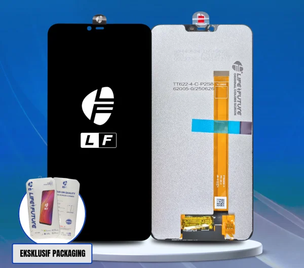 LCD Oppo A3S / Oppo A5 / Realme 2 / Realme C1 LF Silver