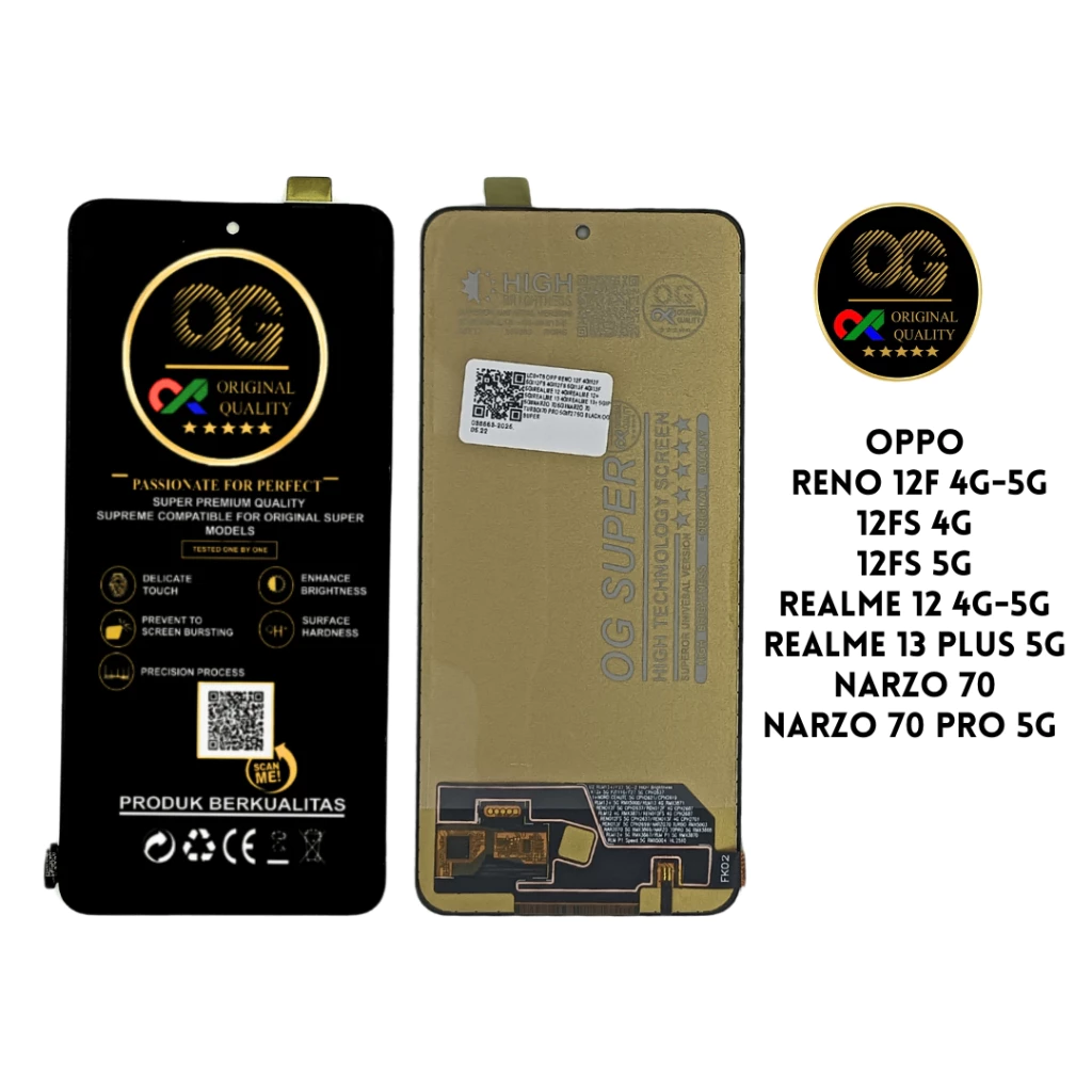 LCD Realme Narzo 70 Turbo / Narzo 70 Pro 5G OG Super