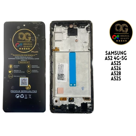 LCD Samsung A52 4G / A52 5G / A52S 5G OG Super OLED + Frame ( Fingerprint )