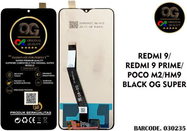 LCD Xiaomi Redmi 9 / Redmi 9 Prime / Poco M2 OG Super