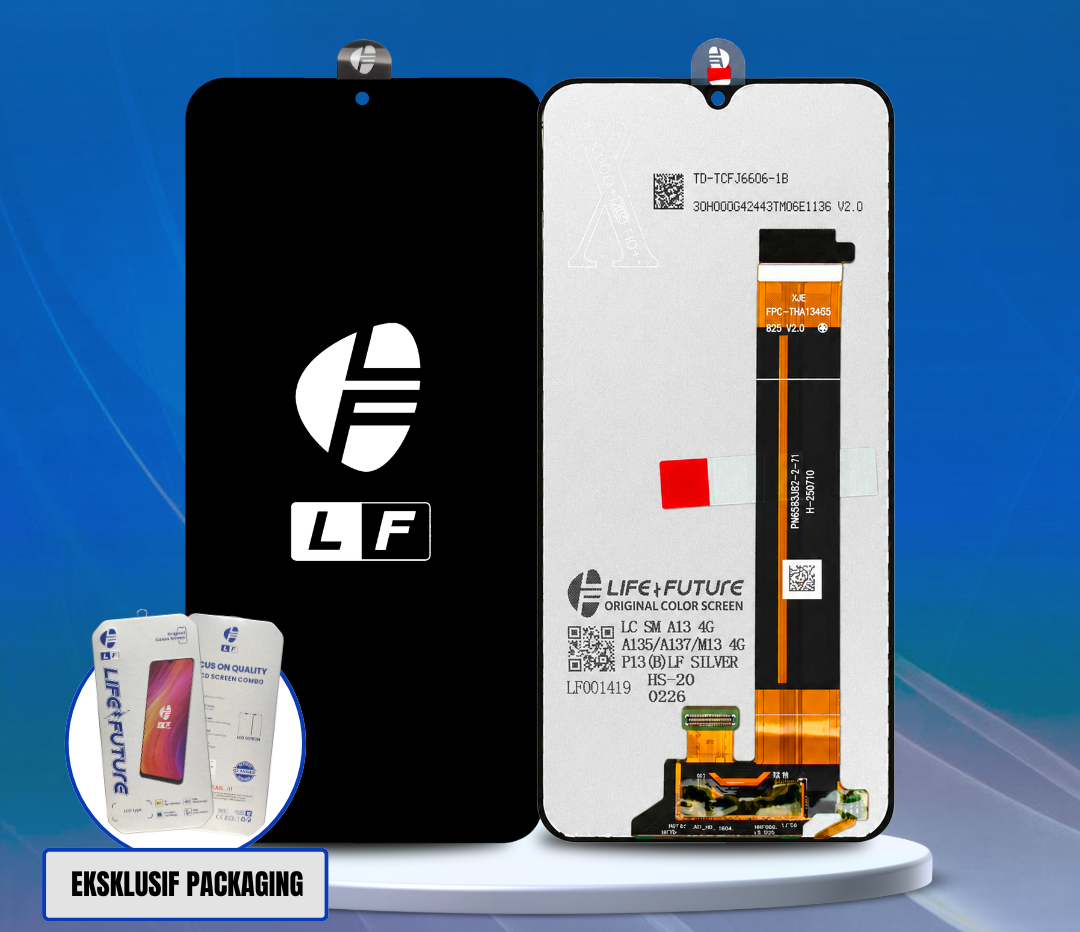 LCD Samsung A13 4G / A135 A135F LF Silver