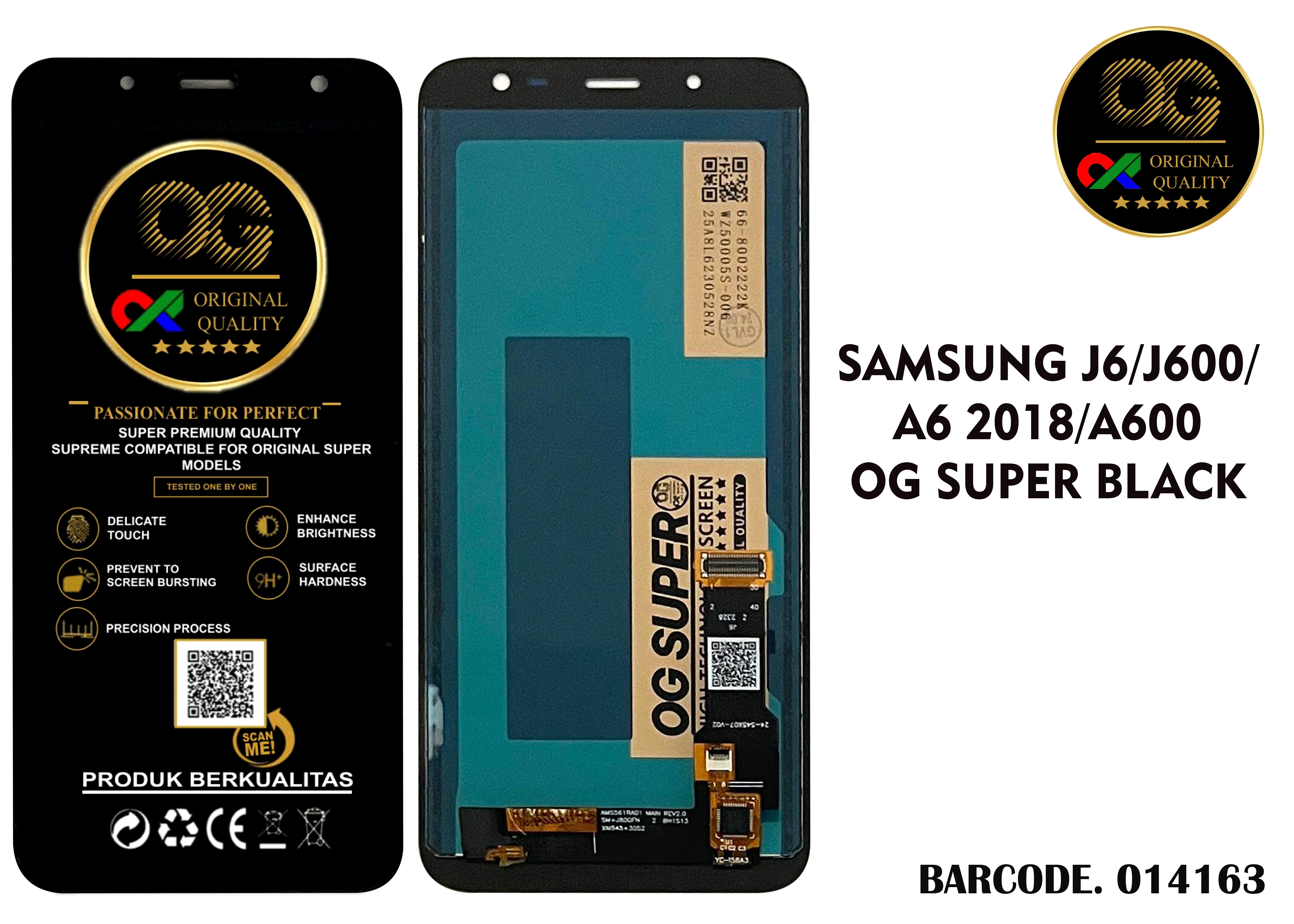 LCD Samsung J600 J6 2018 / A600 OG Super