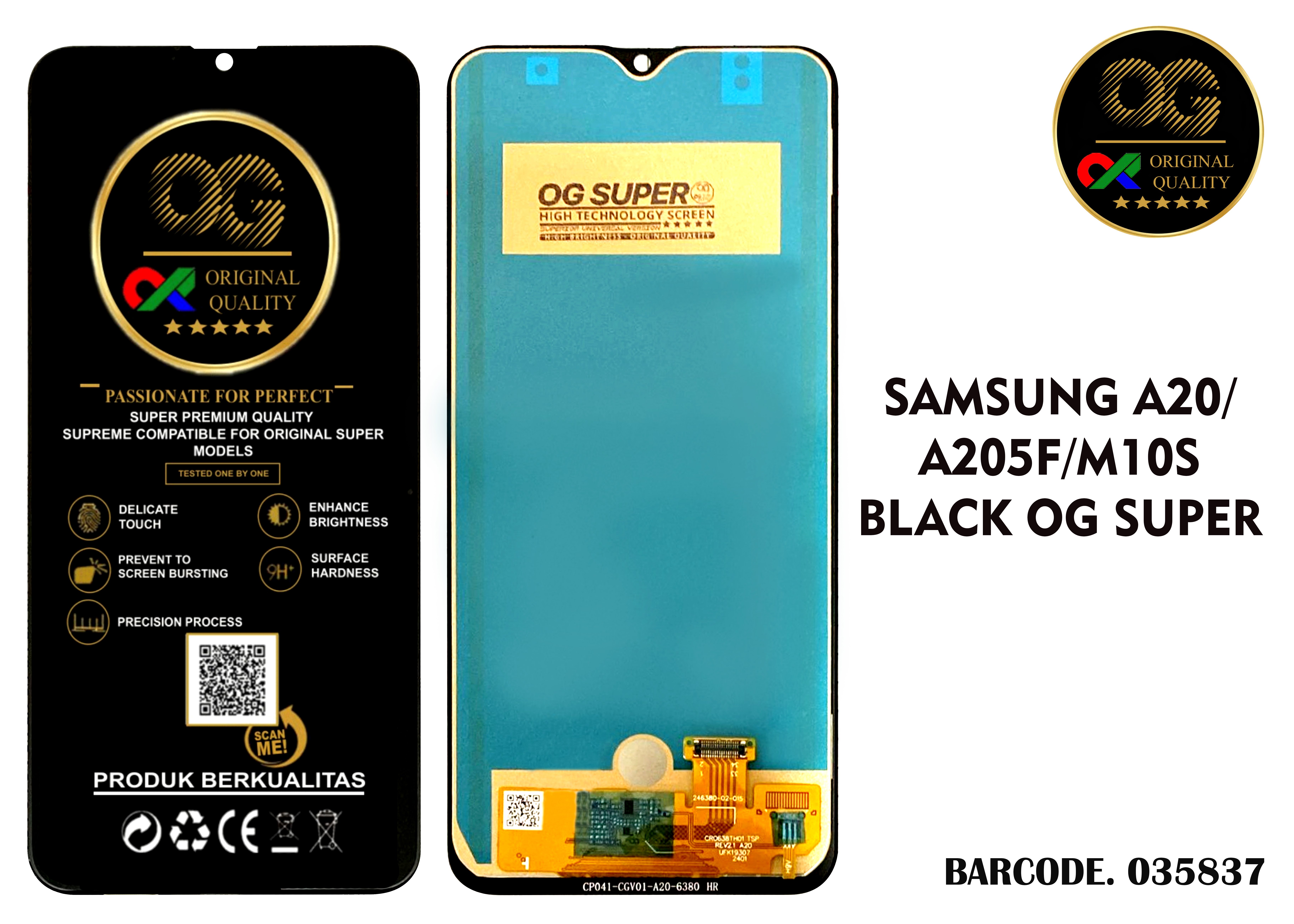 LCD Samsung A20 OG Super