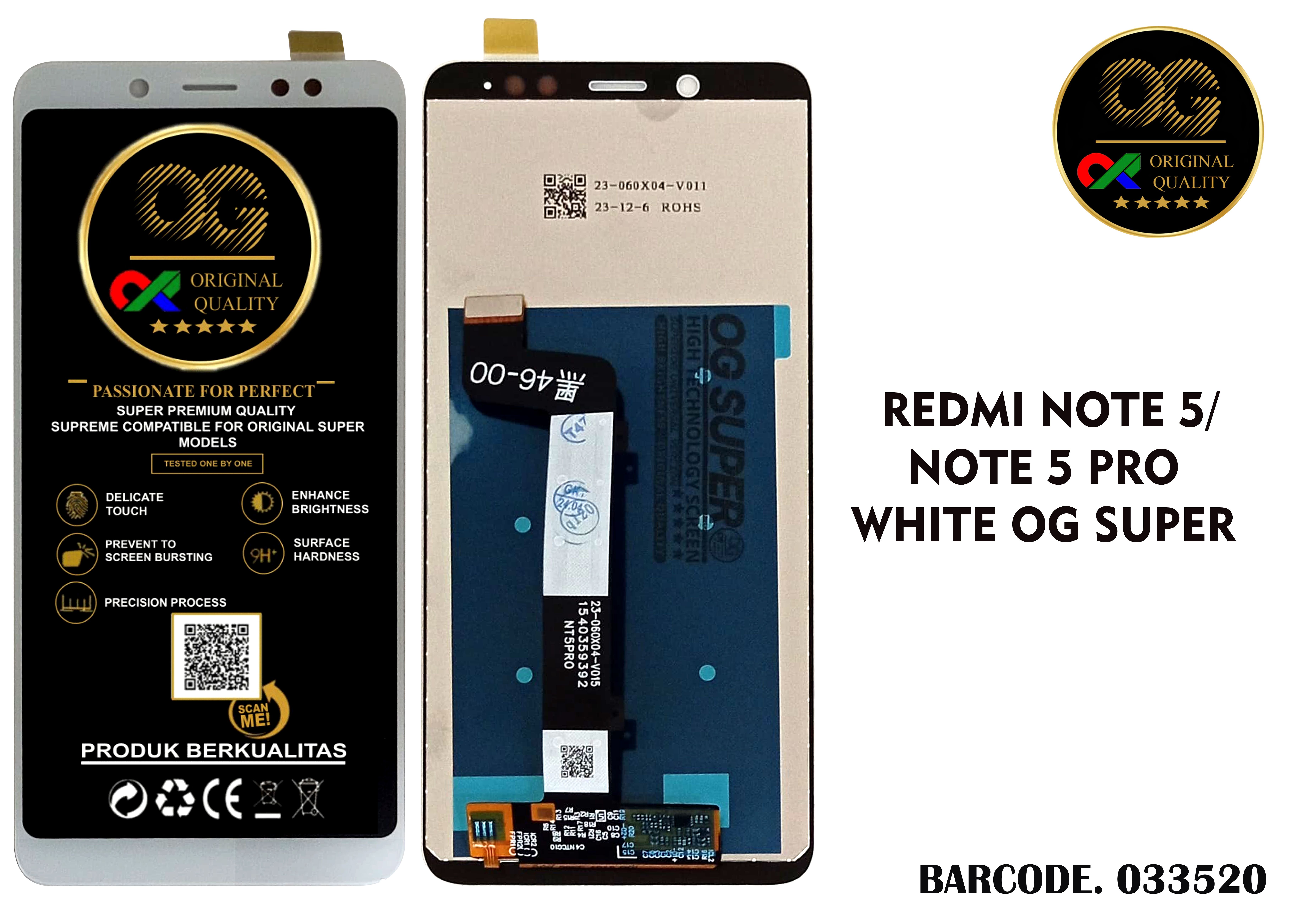 LCD Xiaomi Redmi Note 5 / 5PRO OG Super