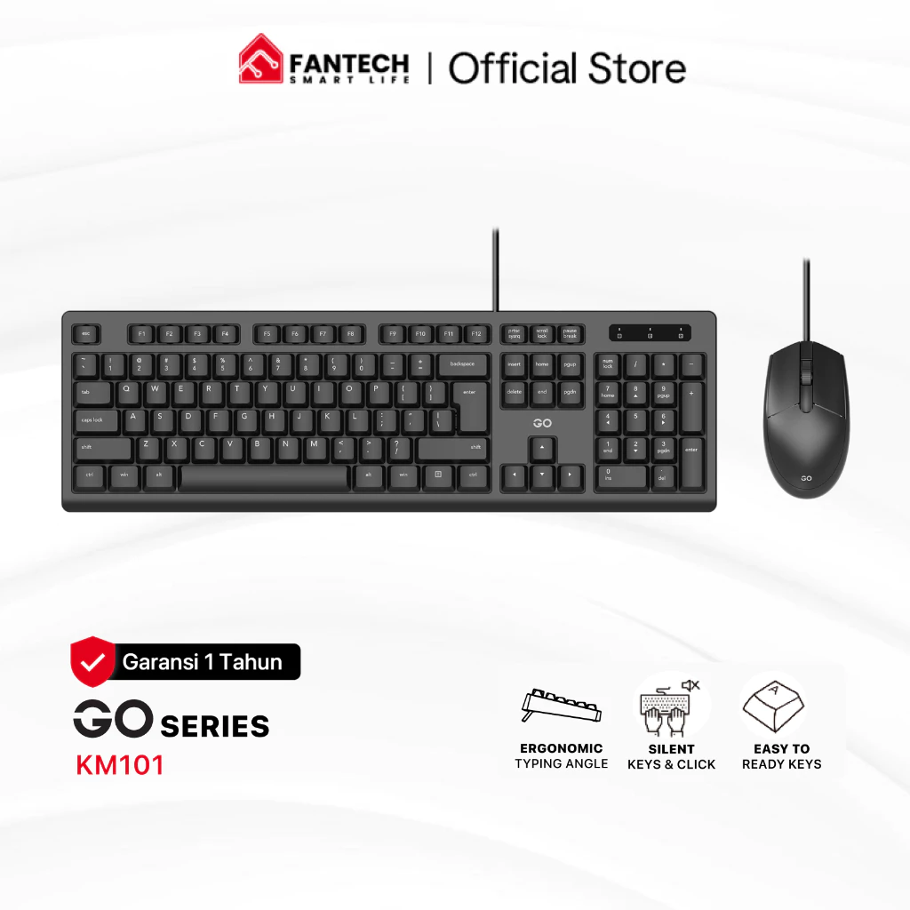Fantech Go KM101 Office Combo